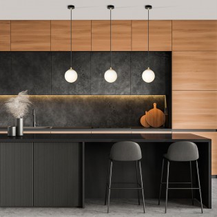 Lampe de suspension Gala Noir