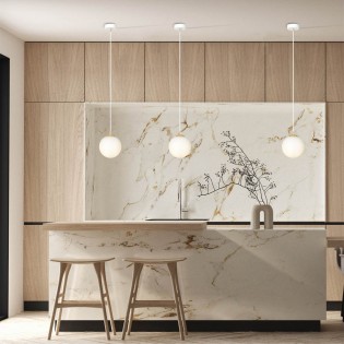 Lampe de suspension Gala Blanc