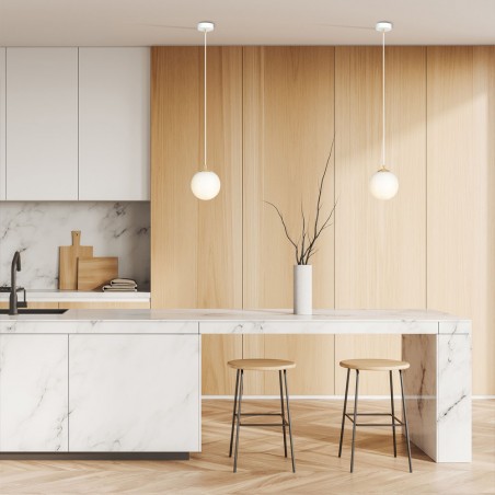 Lampe de suspension Gala Blanc