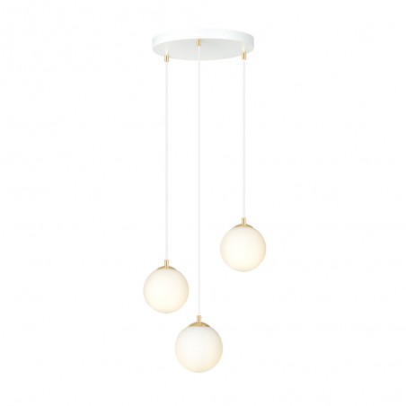 Lampe de suspension Gala Blanc (3 lumieres)