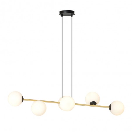 Lampe de plafond Cuaron Opale (6 lumieres)