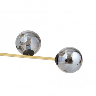 Lampe de plafond Cuaron Graphite (6 lumieres)