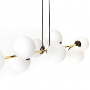 Lampe de plafond Cuaron Opale (8 lumieres)