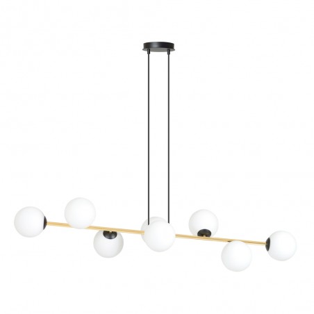 Lampe de plafond Cuaron Opale (8 lumieres)