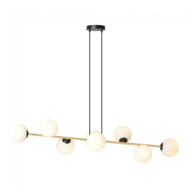 Lampe de plafond Cuaron Opale (8 lumieres)