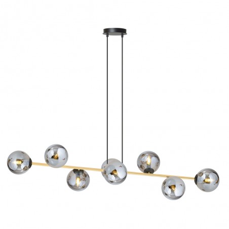 Lampe de plafond Cuaron Graphite (8 lumieres)