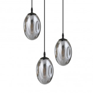 Lampe de plafond Celeste Graphite (3 lumieres)
