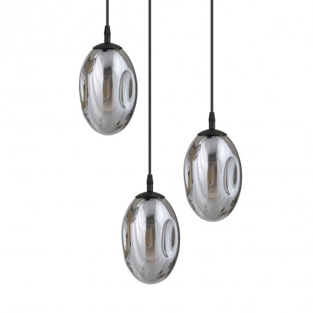 Lampe de plafond Celeste Graphite (3 lumieres)
