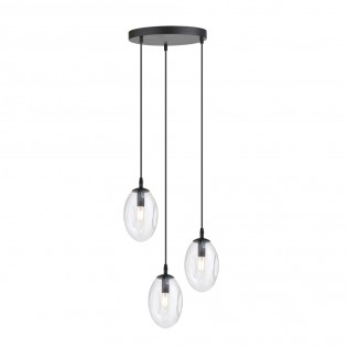 Lampe de plafond Celeste Transparent (3 lumieres)