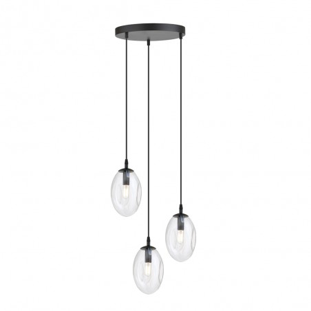 Lampe de plafond Celeste Transparent (3 lumieres)