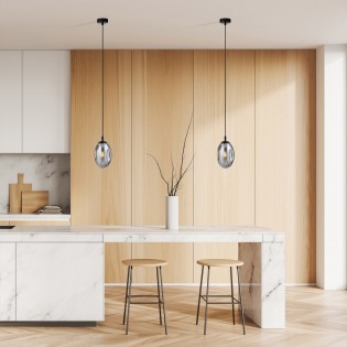 Lampe de plafond Celeste Graphite