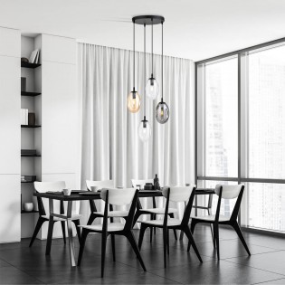 Lampe de plafond Celeste Mix (4 lumieres)