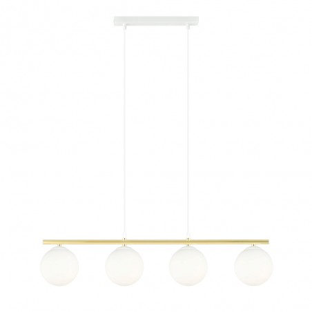 Lampe de suspension Etisa Blanc (4 lumieres)