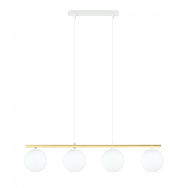 Lampe de suspension Etisa Blanc (4 lumieres)
