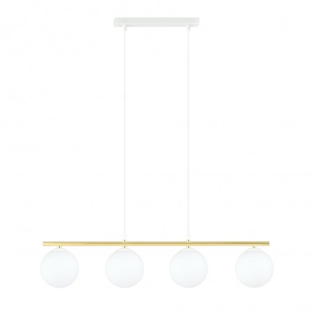 Lampe de suspension Etisa Blanc (4 lumieres)