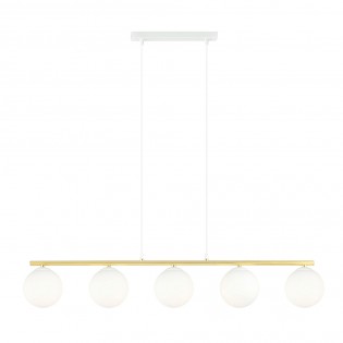 Lampe de suspension Etisa Noir (5 lumieres)