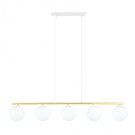 Lampe de suspension Etisa Noir (5 lumieres)