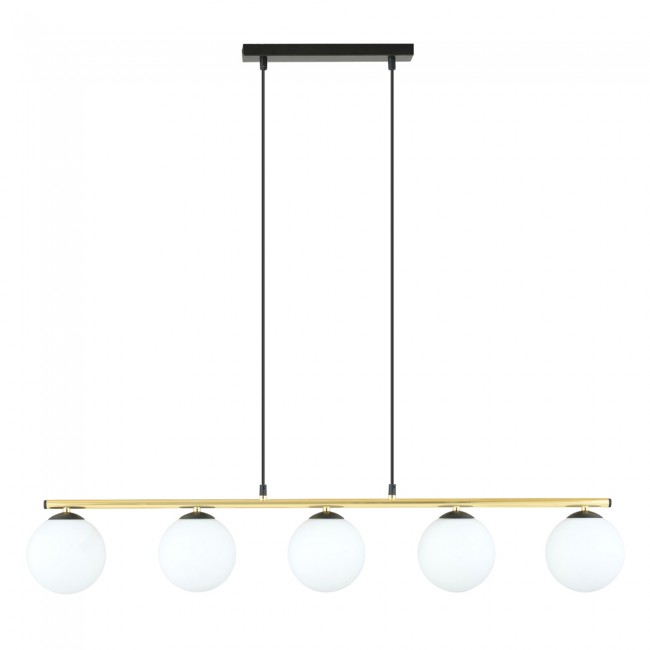 Lampe de suspension Etisa Noir (5 lumieres)