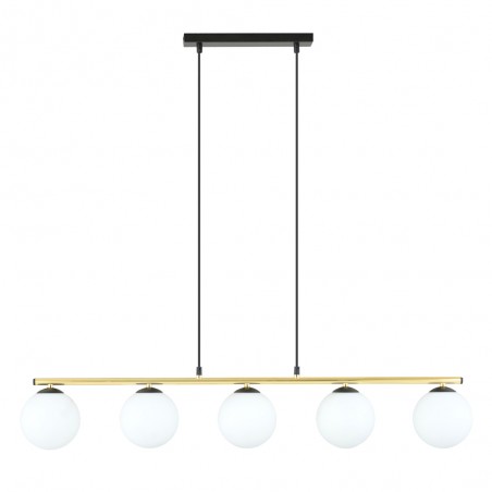 Lampe de suspension Etisa Noir (5 lumieres)