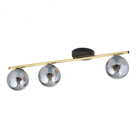 Regletté de plafond Valenti Graphite (3 lumieres)