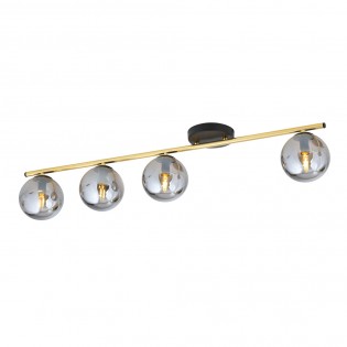 Reglette de plafond Valenti Graphite (4 lumieres)