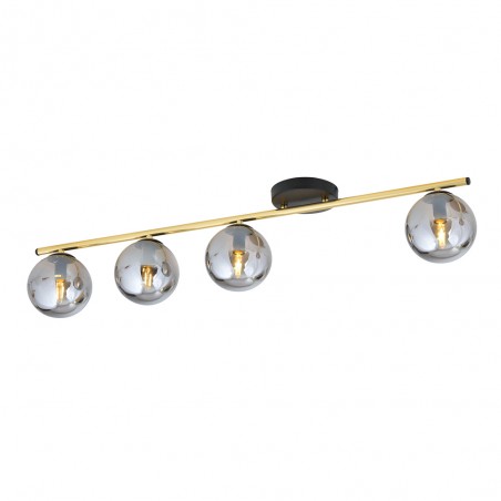 Reglette de plafond Valenti Graphite (4 lumieres)