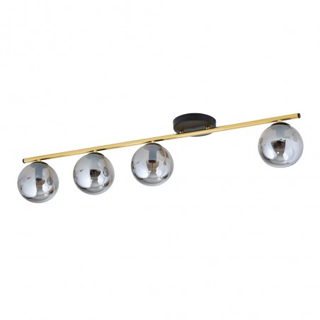 Reglette de plafond Valenti Graphite (4 lumieres)