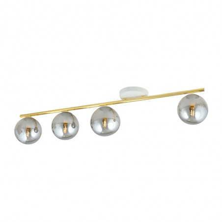 Reglette de plafond Valenti II Graphite (4 lumieres)
