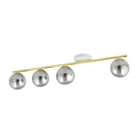 Reglette de plafond Valenti II Graphite (4 lumieres)