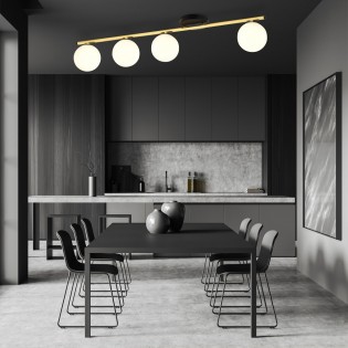 Reglette de plafond Valenti Opale (4 lumieres)