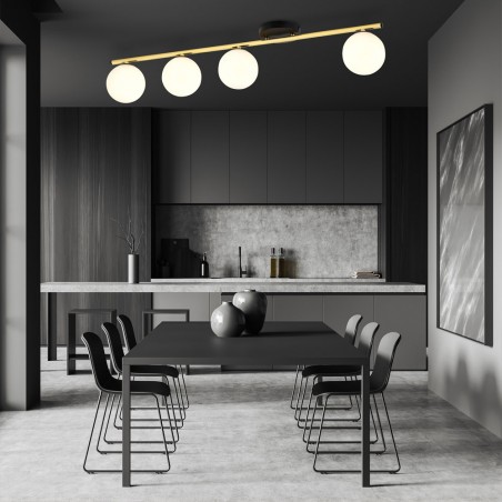 Reglette de plafond Valenti Opale (4 lumieres)