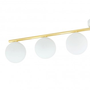 Reglette de plafond Valenti II Opale (4 lumieres)