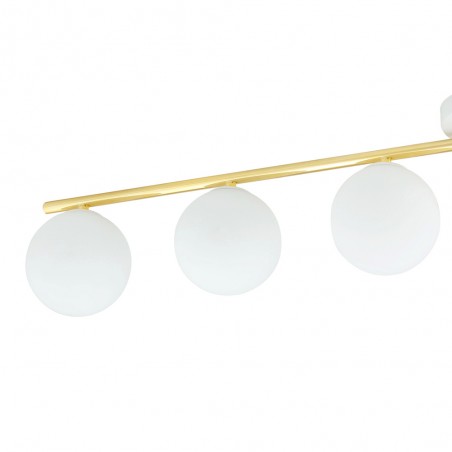 Reglette de plafond Valenti II Opale (4 lumieres)