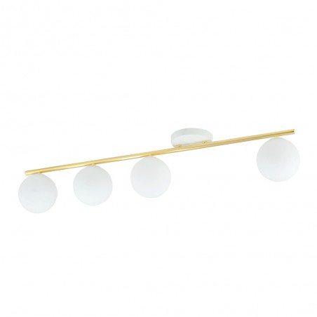Reglette de plafond Valenti II Opale (4 lumieres)