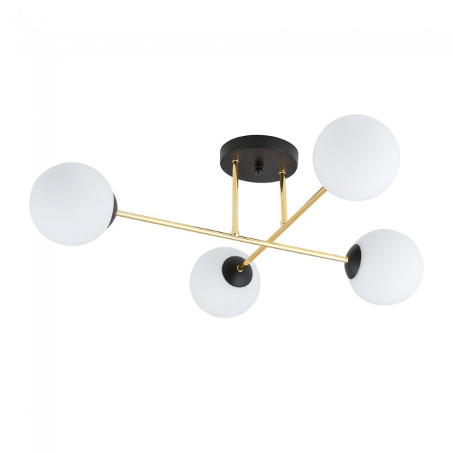 Plafonnier Mendra Opale (4 lumieres)