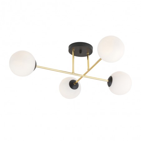 Plafonnier Mendra Opale (4 lumieres)