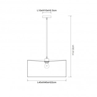Lampe de suspension Tanselle