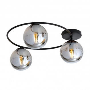 Plafonnier Sotelo Graphite (3 lumieres)