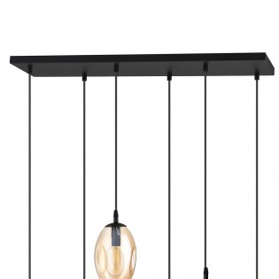 Lampe de suspension Celeste Mix (6 lumieres)