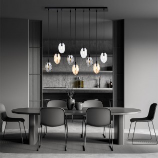 Lampe de suspension Celeste Mix (9 lumieres)