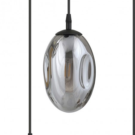 Lampe de suspension Celeste Graphite (6 lumieres)