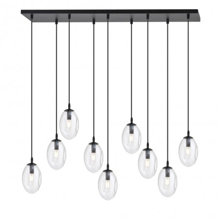 Lampe de suspension Celeste Transparent (9 lumieres)