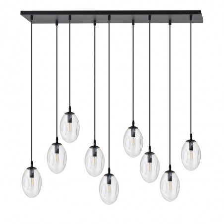 Lampe de suspension Celeste Transparent (9 lumieres)