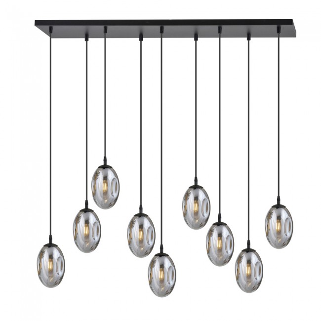 Lampe de suspension Celeste Graphite (9 lumieres)