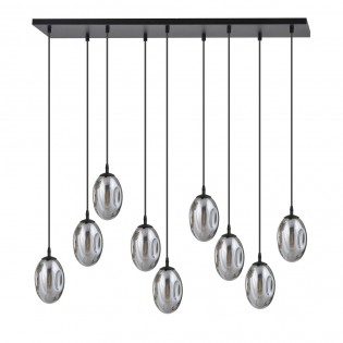 Lampe de suspension Celeste Graphite (9 lumieres)