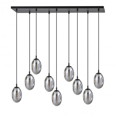 Lampe de suspension Celeste Graphite (9 lumieres)