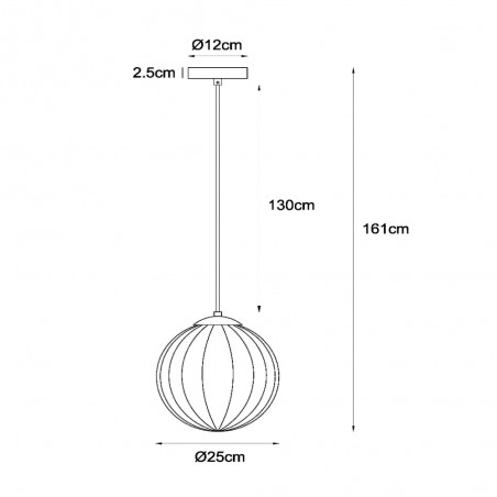 Lampe de plafond Monsaraz
