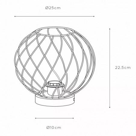 Lampe de chevet Danza
