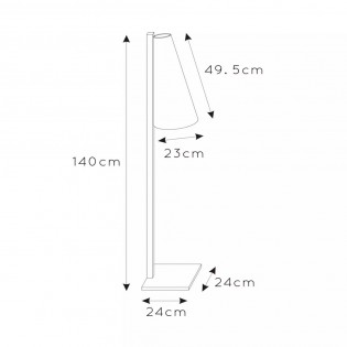 Lampadaire Gregory