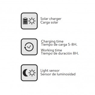Applique d'extérieur Led Gloss (5W)